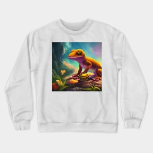 Gecko illustration Crewneck Sweatshirt